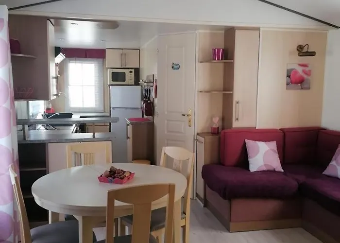 مكان تخييم Mobilhome 40 M2 Climatise, Domaine La Lande